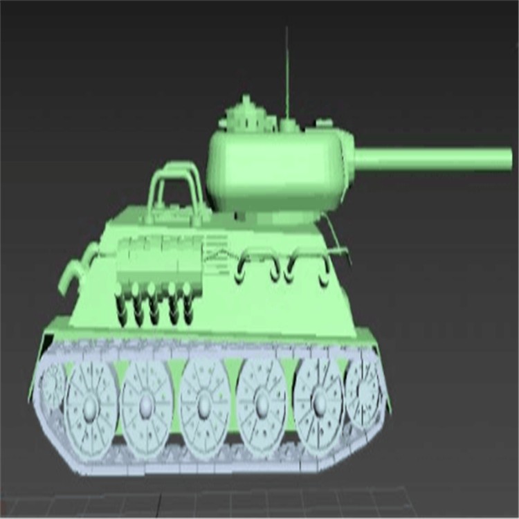 乐业充气军用坦克模型